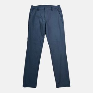 BYLT Premium Basics Executive Pant 2.0 Mens 34x32 Blue Tech Stretch Work Travel